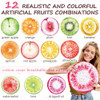 Red, Green, Orange, Yellow, Pink, Lavender