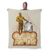 Retro C-3po and R2-d2