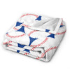 Baseball Ball Blue White