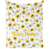Bee Blanket 3 Custom Name