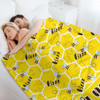 Bee Blanket 1 Custom Name