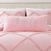 Velvet Rhinestone Light Pink