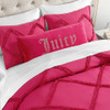 Velvet Rhinestone Hot Pink