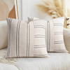 Patchwork-beige With White & Black