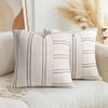 Patchwork-beige With White & Black