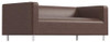 Dark Brown Faux Leather