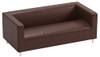 Dark Brown Faux Leather