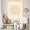 Floral Mandala Tapestry