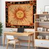 Orange Sun Tapestry