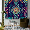 Green Floral Tapestry