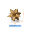 Golden Resin Star
