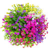 24pcs Uv Resistant Flowers