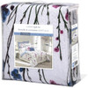 Floral White and Blue