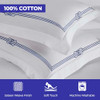 White-navy Blue