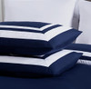 Navy Blue/White