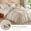09 - Natural Linen（ruffle Style）