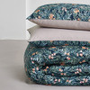 Green Floral Leaf Print
