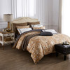 Brown Royal Floral