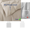 Light Beige (No Comforter)