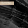 Cover(not Comforter)-black Tufted