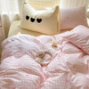 Cover(no Comforter)-pink Plaid
