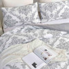 Cover(no Comforter)- Grey Paisley