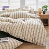 Beige With Green Striped