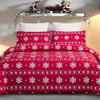 Red/White Snowflake