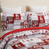 White /Red Santa