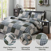 Line Plaid Patchwork