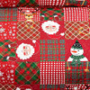 Santa Claus Snowman Deer