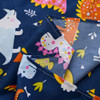 3pc Navy Blue Dino