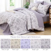 White Floral (White Purple)