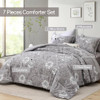 White Floral (Grey)