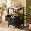 Rustic Brown and Black