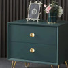 Brushed brass coloured