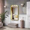 Rounded Corner Gold
