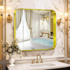Rounded Corner Gold