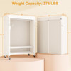 White Rack with White Cover White Rack with White Cover