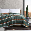 Western Saddle Stripe Green