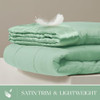 Satin Trim, Seafoam
