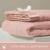 Satin Trim, Blush