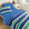 Rugby Stripe Navy/Green