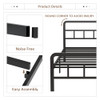 Modern Headboard Black