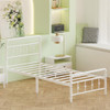 Victorian Headboard White