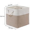 White & Beige-11"x11"x11" White & Beige-11"x11"x11"