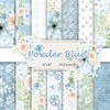 Powder Blue Flowers