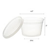 24 Oz-24Pcs-White