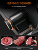 200W Meat Slicer with 2 Blades - Black