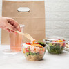 Restaurantware Thermo Tek 8 Ounce Disposable Salad Bowls